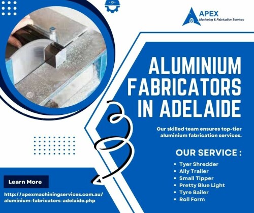 Elevate your projects with precision and quality by choosing Apex Machining Services, the premier aluminium fabricators in Adelaide. Our dedicated team specializes in crafting top-notch aluminium solutions. Explore our expertise at http://apexmachiningservices.com.au/aluminium-fabricators-adelaide.php and witness the excellence in metal fabrication.