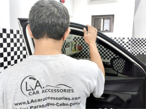 Enhance your car's appearance and comfort with our professional car tinting solutions. We offer high-quality, durable tints that reduce glare, improve privacy, and protect interiors from harmful UV rays. 
https://www.lacaraccessories.com/product-category/automotive-tinting/
