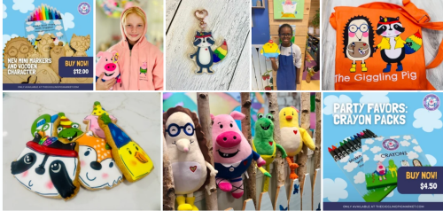 Get the best party favors for kids by The Giggling Pig. That is one of the professional art lesson providers.
https://www.thegigglingpig.com/