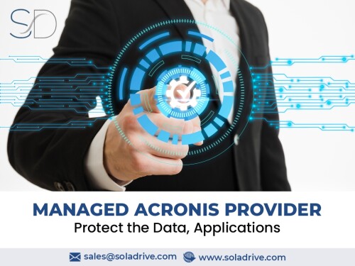 Safeguard your critical data with Managed Acronis services – we provide unbeatable security, seamless backups, and round-the-clock expert support. Our managed solutions ensure data integrity, reducing risks and enhancing business resilience. Harness the benefits of Managed Acronis Provide to elevate your data management. Stay ahead with reliable, efficient, and secure services that empower your business to thrive.

Visit Us: https://www.soladrive.com/acronis-backups/