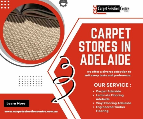 Transform your space with the finest carpets in Adelaide at Carpet Selection Centre. Discover a world of luxury, style, and comfort as you browse through our extensive collection. Visit https://carpetselectioncentre.com.au/ to experience premium quality and personalized service from one of the top carpet stores in Adelaide