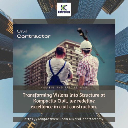 At Kompactiv Civil we redefine excellence in civil construction