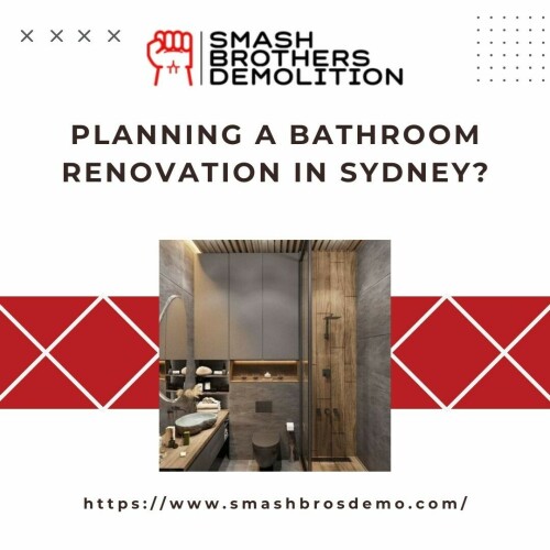 Planning a bathroom renovation in Sydney