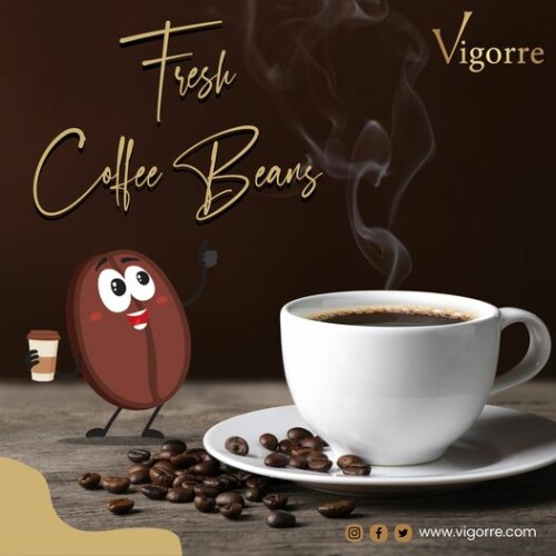 Experience the freshness of Vigorre's coffee beans. Sourced and roasted with care, our beans promise a vibrant and aromatic cup, delivering a delightful burst of flavor with every brew.

https://vigorre.com/