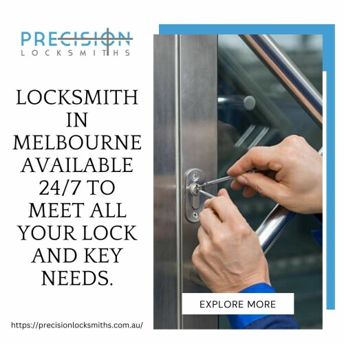 Locksmith in Melbourne available 247 to meet all your lock and key needs.