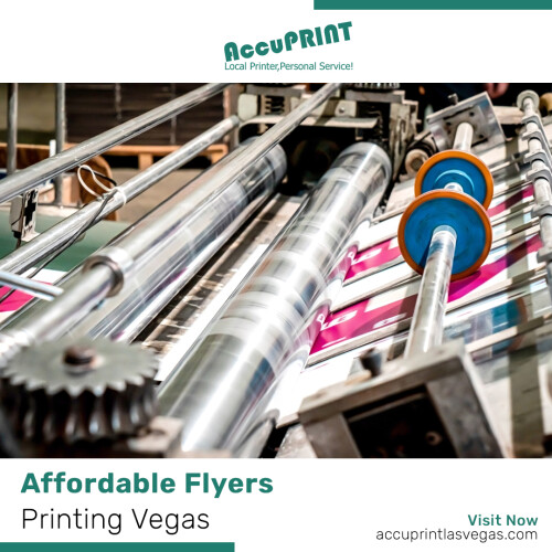 Affordable Flyers Printing Vegas