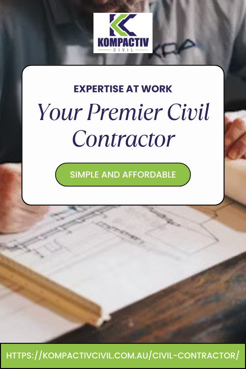 As a leading civil contractor, we excel in delivering top-notch construction solutions. From project planning to execution, our expertise ensures reliable, high-quality results that meet the demands of diverse infrastructure projects, Visit: https://kompactivcivil.com.au/civil-contractor/