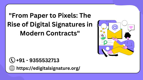 E digital Signatures Enhancing Trust In Digital Communications