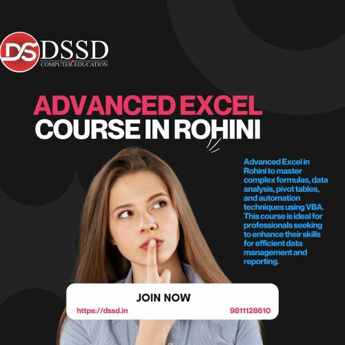 Advanced Excel course in rohini