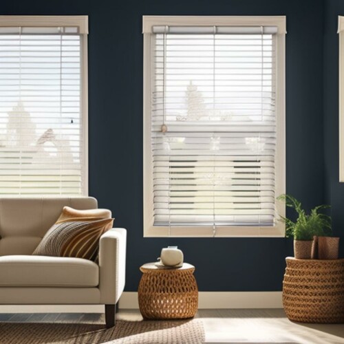 Faux Wood Blinds in Edmonton Canada