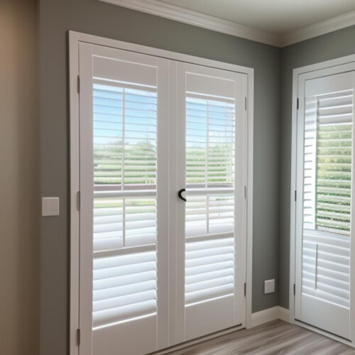 Vinyl and Polysatin Shutters in Edmonton